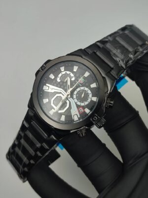 Business Casual Men’s Chronograph Watch (Black)